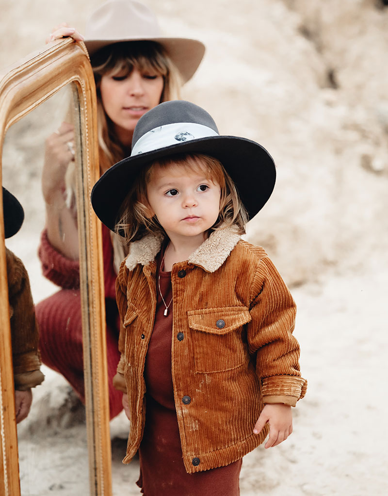 fringe and frange chapeaux enfant